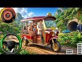 Tuk Tuk Rickshaw Driving Game || Collage Tuk Tuk Pick Drop Simulator 3D Game - 2026 Android Gameplay