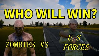 Apocalypse Showdown: 1 Million Zombies vs. 10,000 US Forces - Ultimate Epic Battle Simulator 2