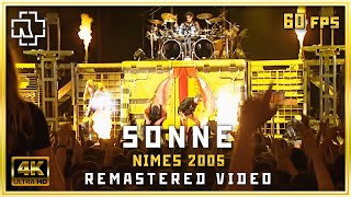 Rammstein - Sonne 4K Русские субтитры (Live at Nimes 2005) Völkerball Remastered video 60fps