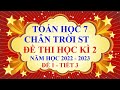 Video Đề thi học kì 2 - Năm học 2022 - 2023 - Đề 1 - Tiết 3