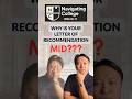 How to get a STRONG Letter of Recommendation #college #professor #university #professionaladvice