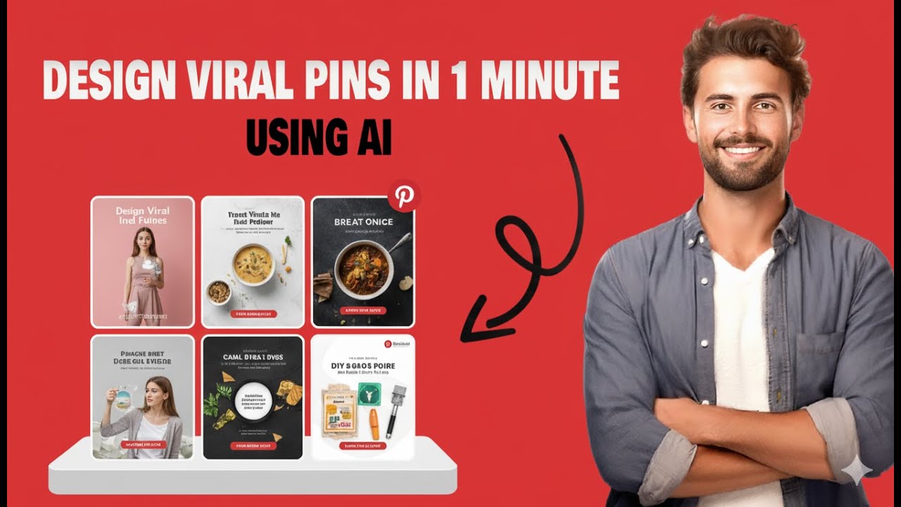How to Design Viral Pinterest Pins in 1 Minute Using Ai | Best Ai Pinterest Pin Generator 2025