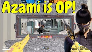 Azami Mira Strat in Rainbow Six Siege (Demon Veil Gameplay)