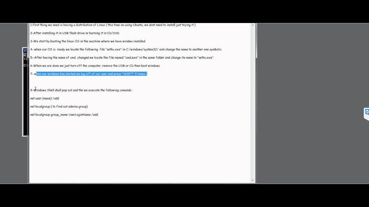 how-to-make-change-user-to-admin-in-windows-xp-vista-7-youtube