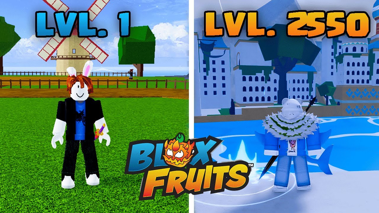 New Blox Fruit UPDATE 20, Level 2550 Max