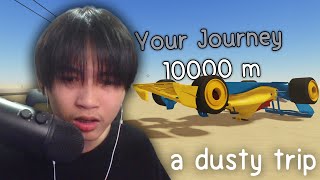 Roblox ไป10,000เมตร กับรถที่... 555+ (a dusty trip)