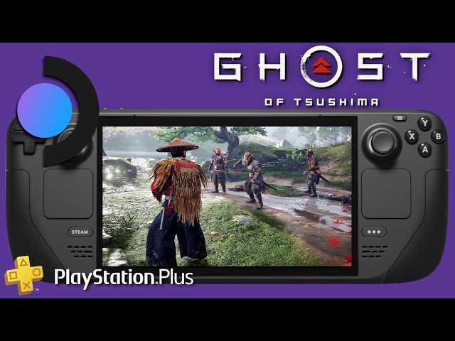 Ghost of Tsushima is epic on Steam Deck  gameplay via PlayStation Plus 