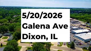 May 20 2026  Dixon IL  Rock River Fire Downtown and Galena Ave an 4K Ed Pilar Film in 4K