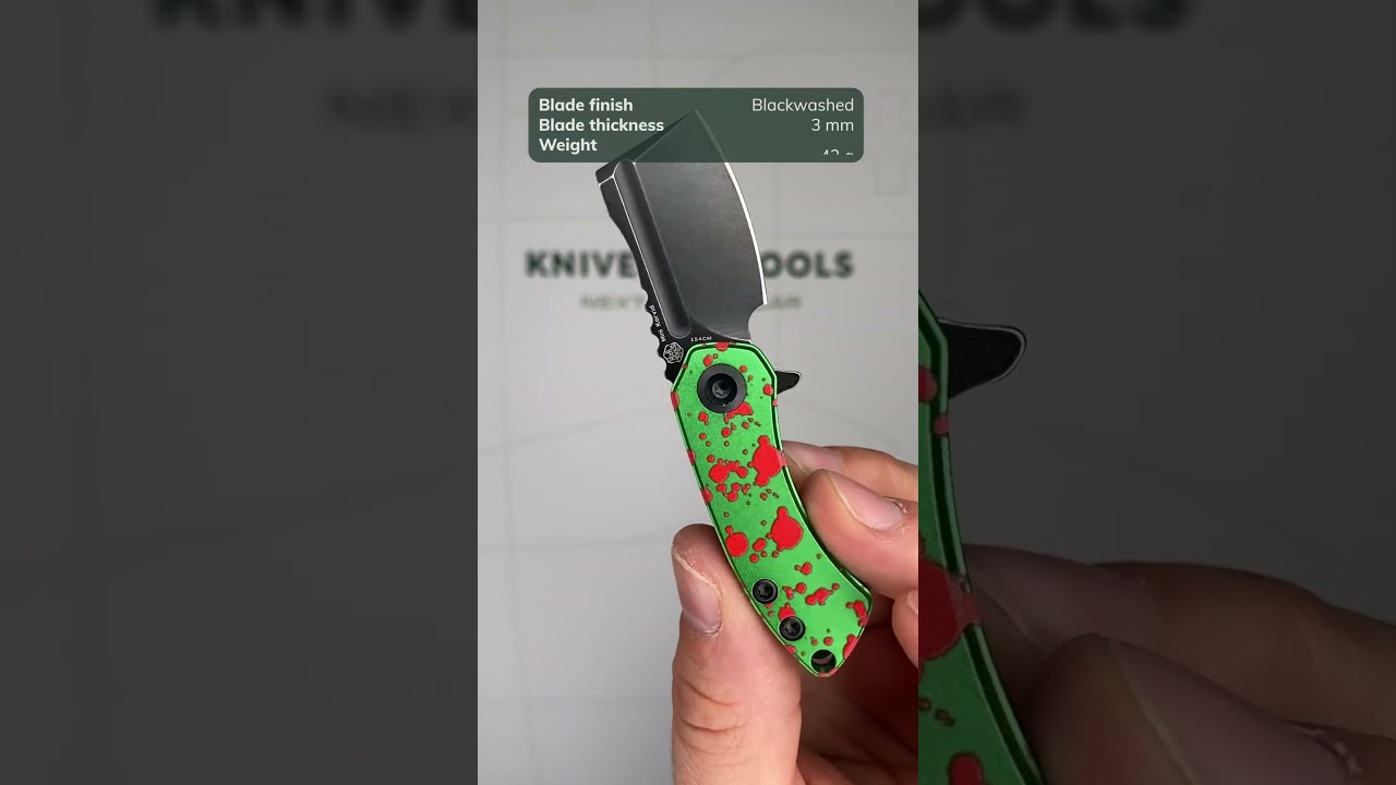 Kansept Mini Korvid T3030P1 Black Stonewashed 154CM, Zombie Green