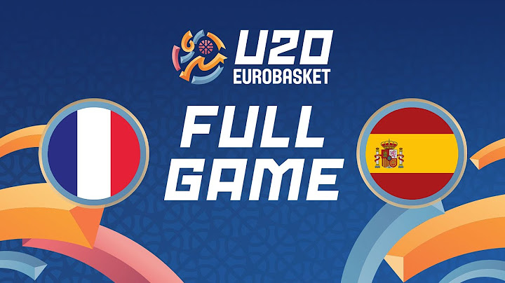 Final: France v Spain | Full Basketball Game | FIBA U20 Women's EuroBasket 2024
