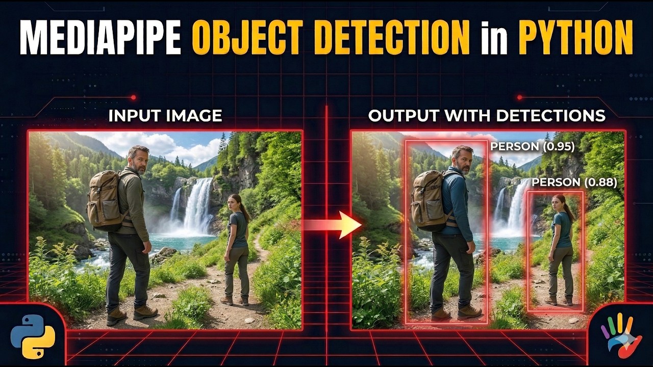 MediaPipe Tutorial: Fast Object Detection in Python - YouTube