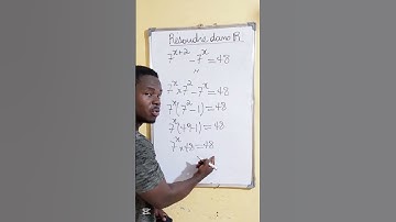 Équation exponentielle #mathematiques #maths #equationsolving