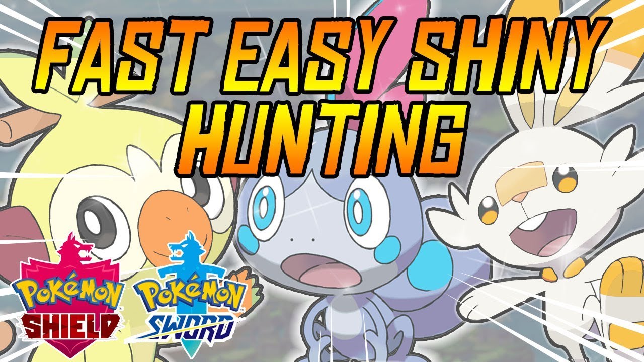 FAST & EASY SHINY HUNTING | Pokemon Sword & Shield | Masuda Method