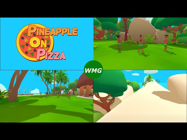 PINEAPPLE ON PIZZA Gameplay Walkthrough FULL GAME - No Commentary 