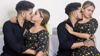 Romantic Prank On My So Much Cute Girlfriend 😍 || Real Kissing Prank || Gone Romantic || Ansh Rajput