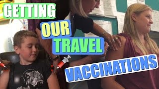 Getting Our Travel Vaccinations for Full Time Travel