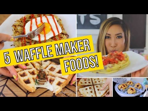 Video: Easy Waffle Maker Uzkodas