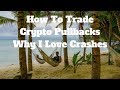 How To Trade Cryptocurrency Pullbacks  Why I Love Crashes