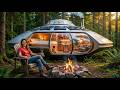 I Turned An Abandoned UFO Into A Luxury Tiny Home ASMR I Turned An Abandoned UFO Into A Luxury Tiny Home ASMR