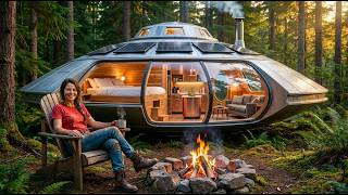 Download Lagu I Turned an Abandoned UFO into a Luxury Tiny Home (ASMR) MP3