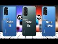 Redmi Note 11 vs Redmi Note 11s vs Redmi Note 11 Pro || Price || specification || full comparison
