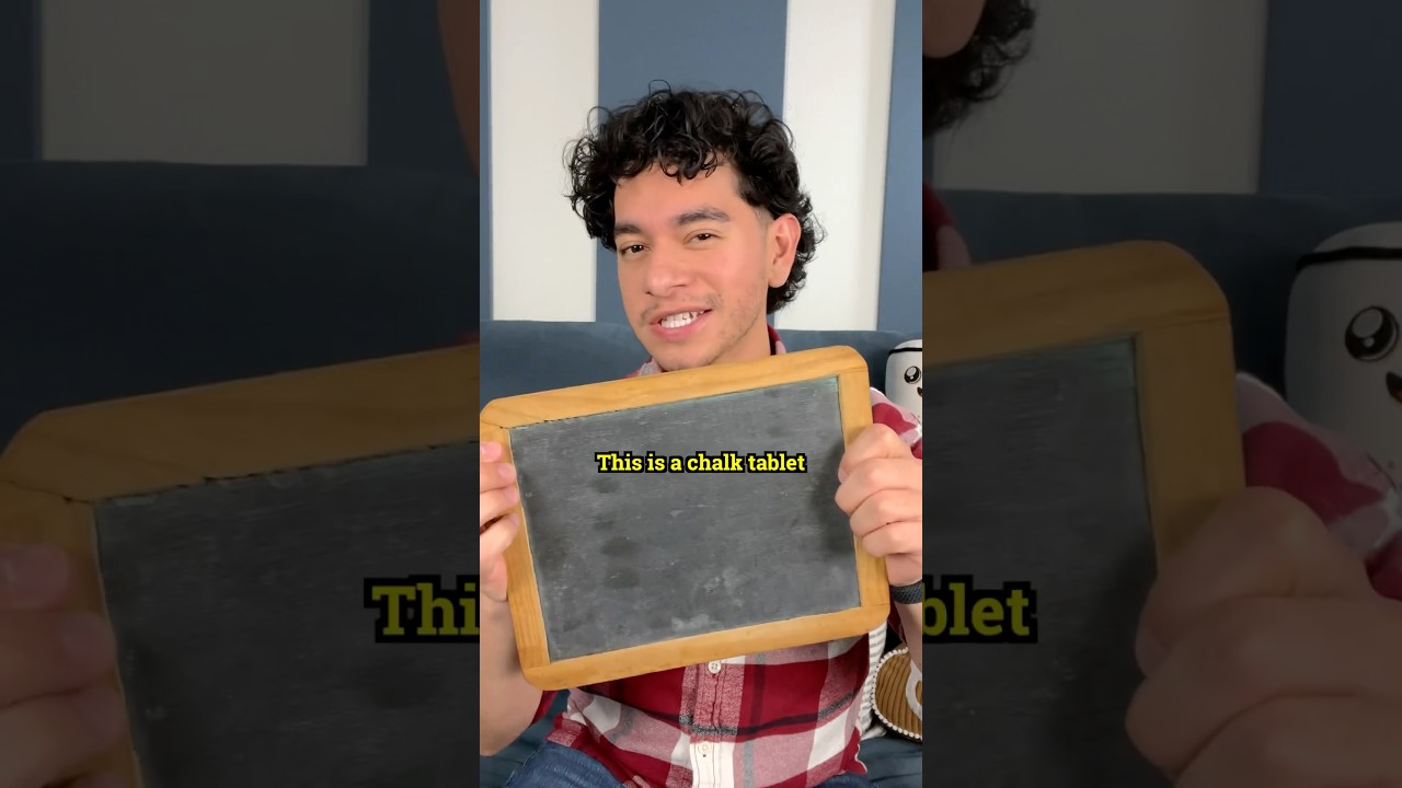 Schools used these before paper…