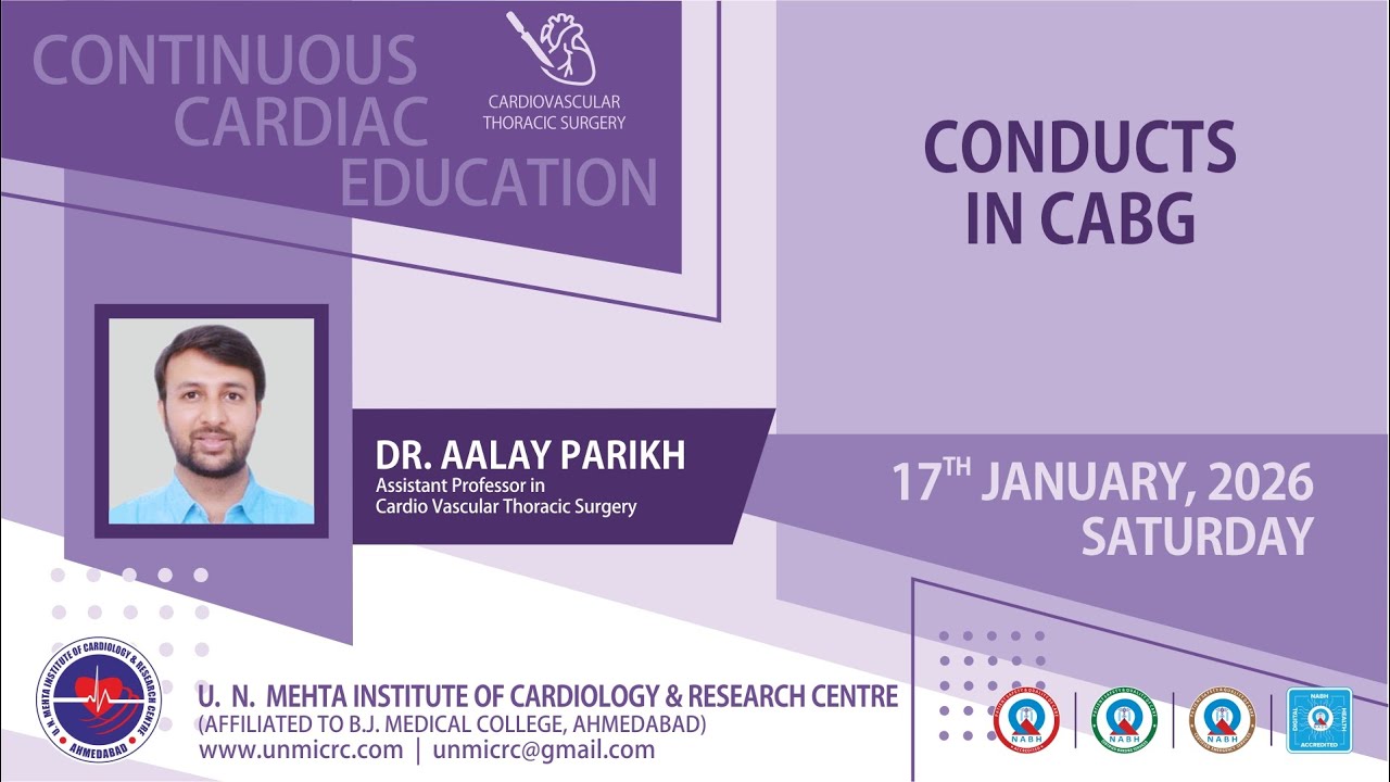 CONDUCTS IN CABG - CCE(CVTS) 16.01.2026