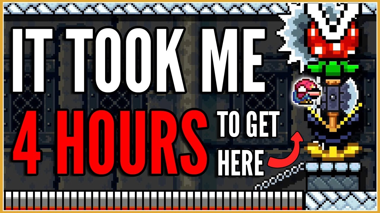 Самый СЛОЖНЫЙ новый уровень в Mario Maker 2 — ДЬЯВОЛЬСКИЙ...