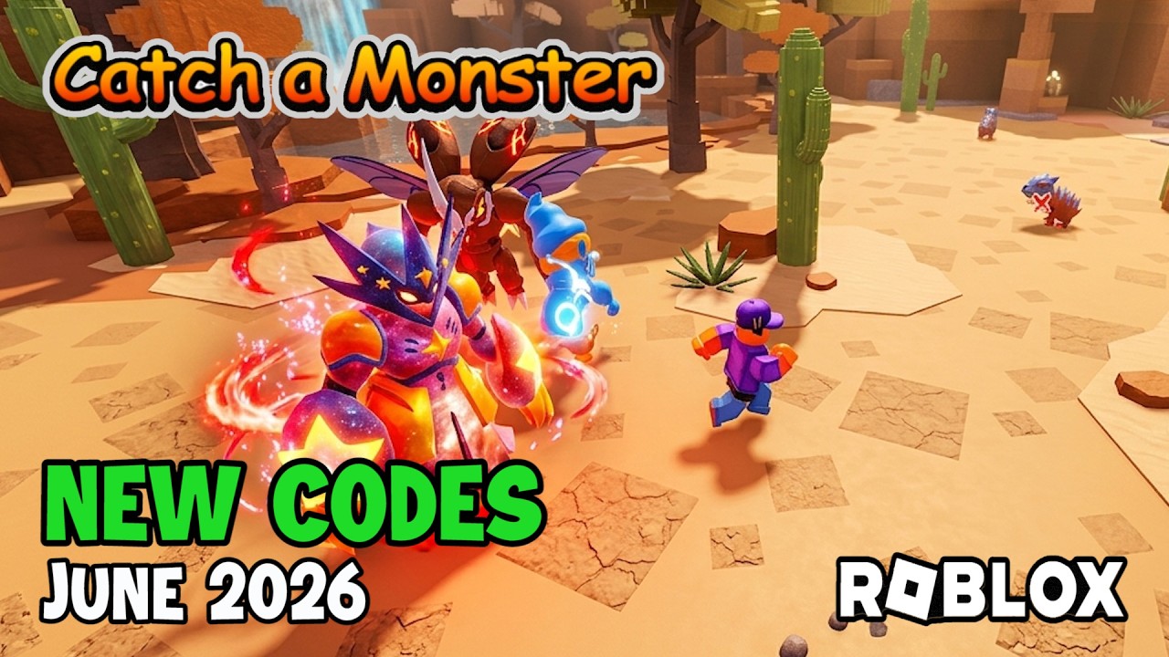Roblox Catch a Monster NEW CODES June 2026 - YouTube