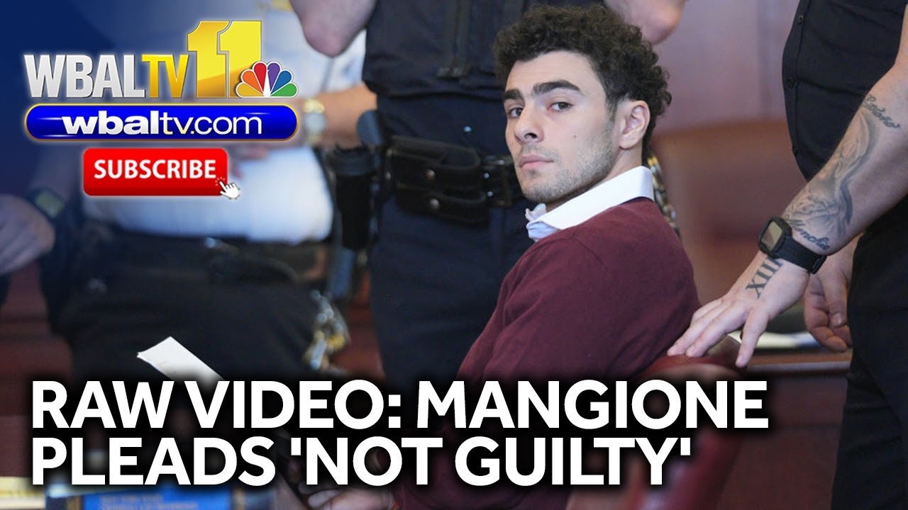 Raw video: Luigi Mangione pleads not guilty to state charges - YouTube