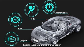 LAUNCH OBD2 Code Reader Scanner CRP123E Check Engine/Antilock Braking/Airbag/Transmission