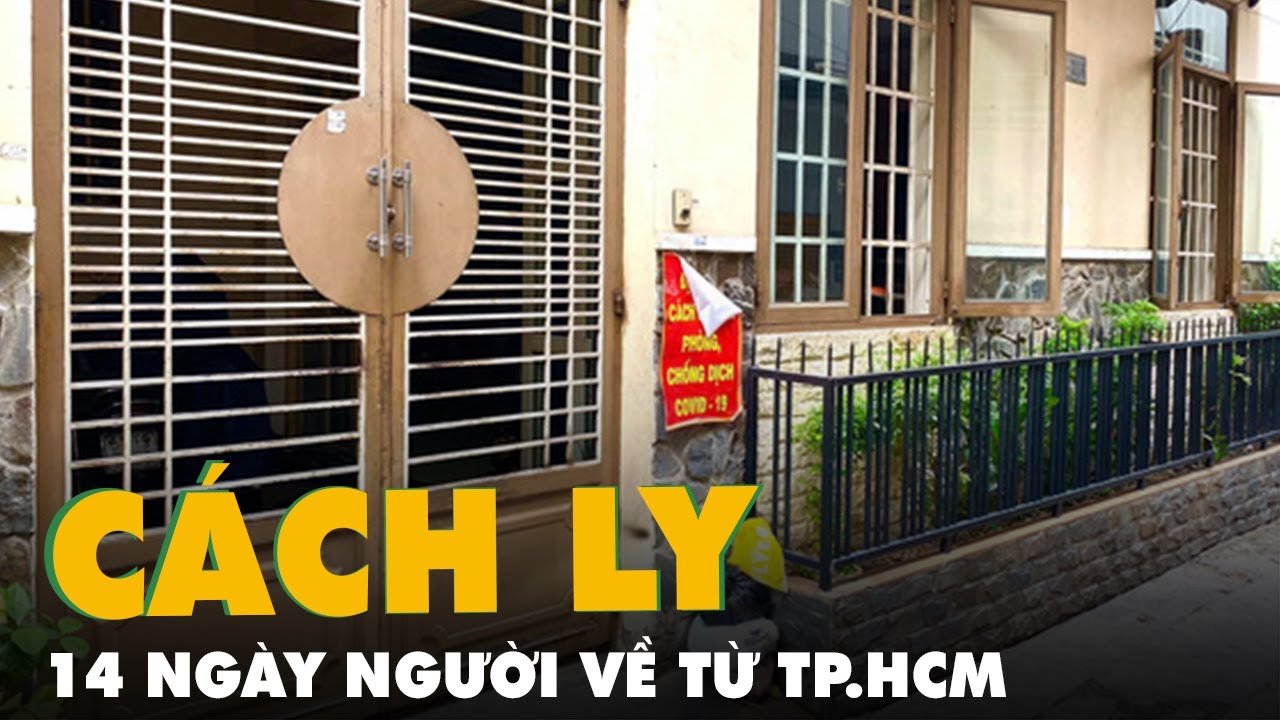 Người từ TP.HCM đến 62 tỉnh thành phải cách ly tại nhà... - youtube