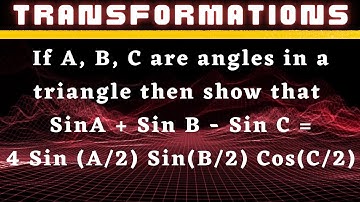 Transformations | 7 marks problem @EAG