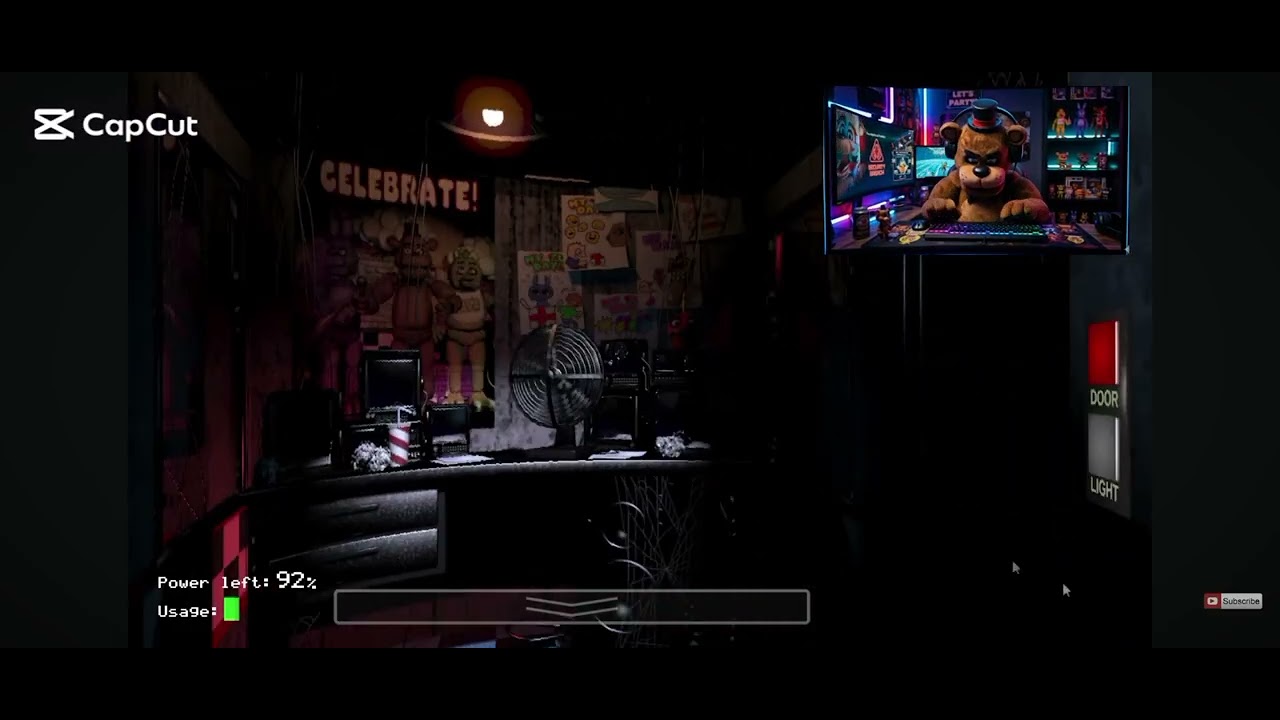 Freddy fazbear plays fnaf1 