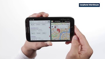 Samsung Galaxy Note 2 - How do I use split screen multitasking