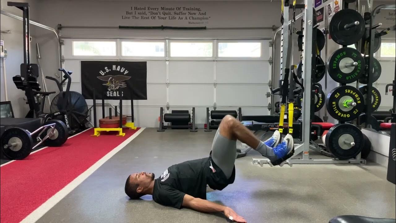 TRX GLUTE BRIDGE YouTube