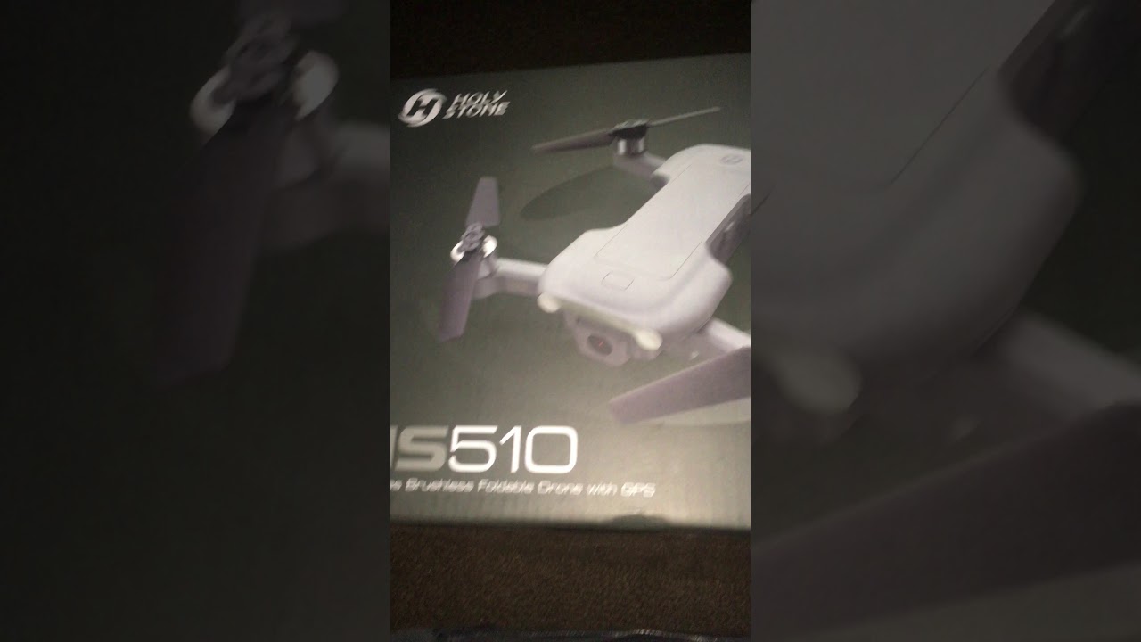 Holystone HS510 4K GPS Drone  Unboxing looks good so far subscribe for  more 4K Drone Footage