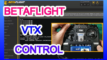 Betaflight - Control vtx, cambiar canal, banda y potencia con switches de la emisora, en español
