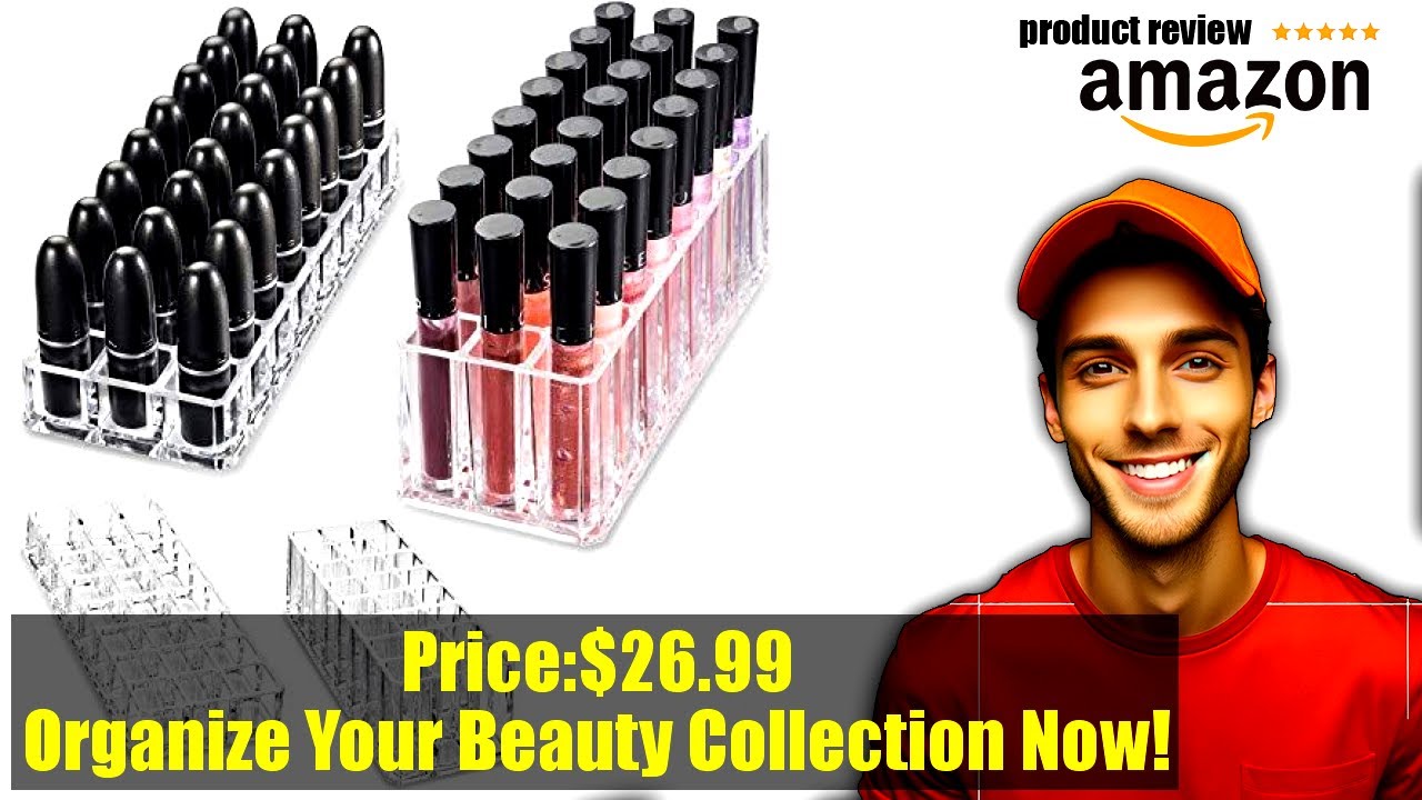 Buy Makeup Organizer | BY ALEGORY byAlegory Acrylic Lipstick  Acrylic Lip Gloss Organizer 48