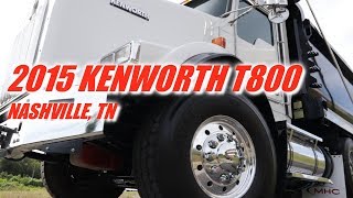 For Sale: 2015 Kenworth T800 Tri-Axle Dump Stock #407458 - ONLY 156k Miles!