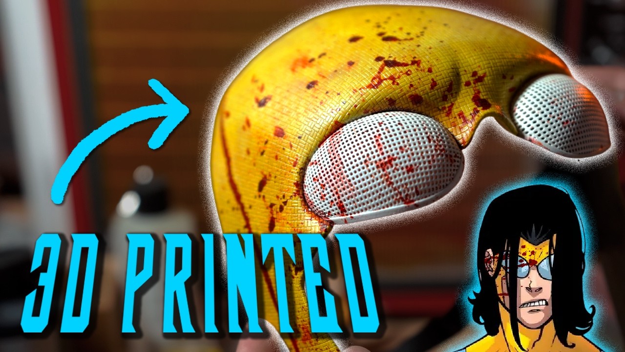 Invincible Mask Rig I Made an Invincible Mask - YouTube