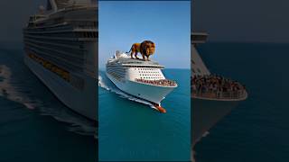 The Lion Saved Everyone From The Sinking Ship