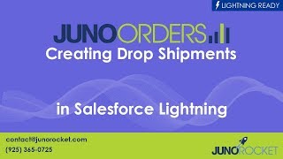 Send Purchase Orders for Drop Shipments to Suppliers in Salesforce Lightning