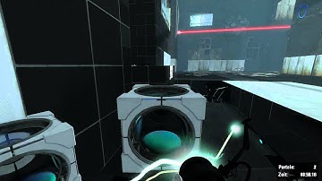 Portal 2 - Laser Chaining - 4 Portals