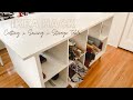 Cutting sewing  storage table  ikea hack