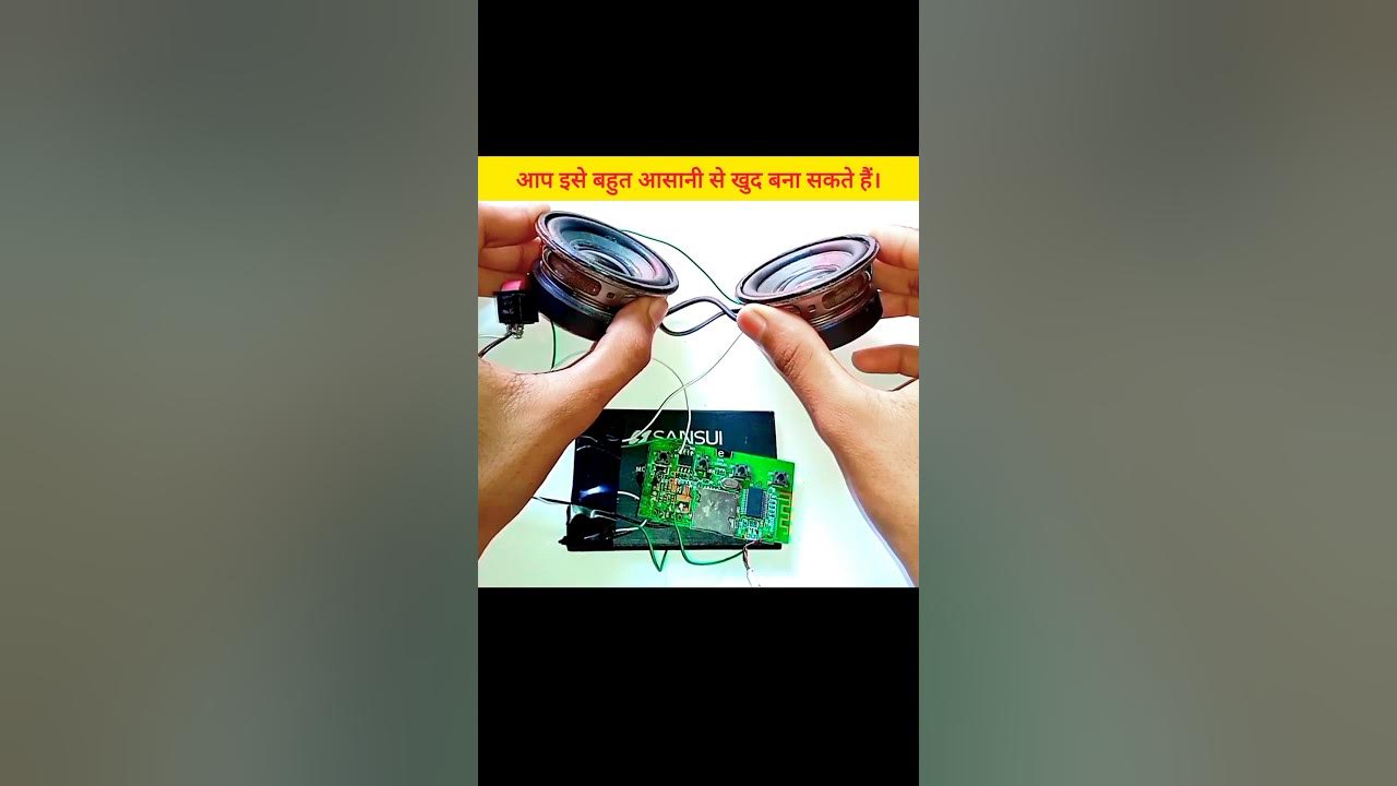 diy shorts how to make amplifier bluetooth speaker at home YouTube