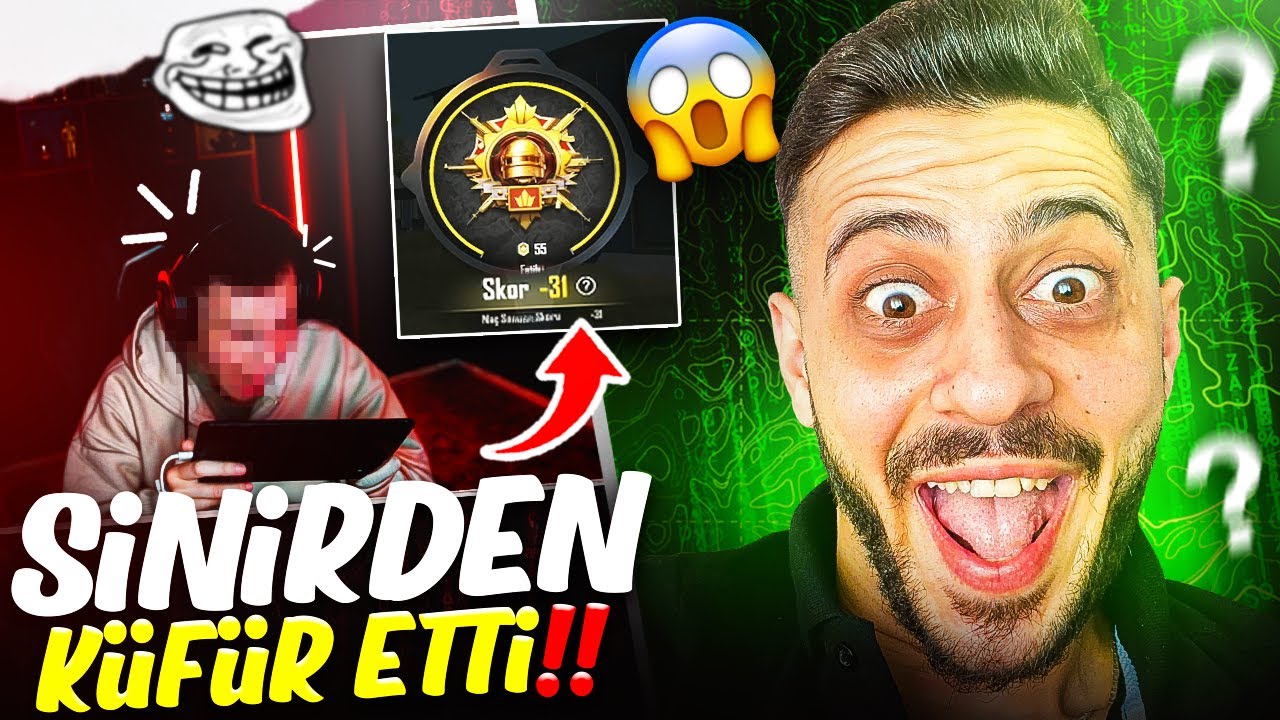 ÜNLÜ AVRUPA 1. SIRADAKİ YAYINCI GHOSTLADIM!! -31 YEDİ SİNİRDEN (KÜFÜR ETTİ😱)