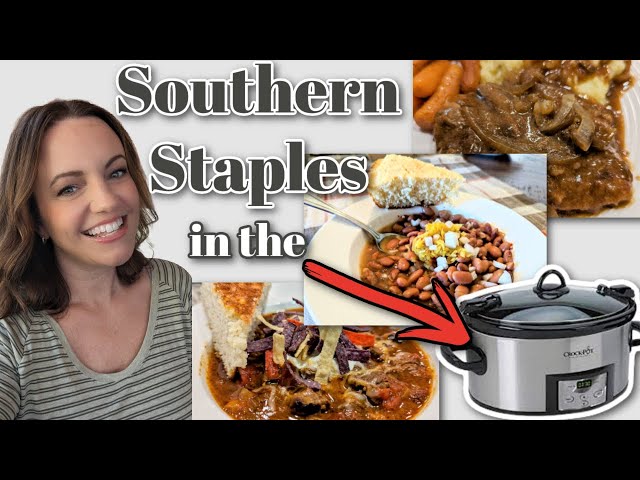 Easy Crock Pot Recipes To Make In The Slow Cooker - A Southern Soul