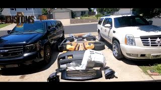 Career Overview SUBURBAN TO ESCALADE SWAP  -front and rear-n