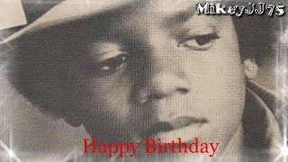 Michael Jackson - 08-29-2017 - Happy Birthday Michael ( Someone Put Your Hand Out )